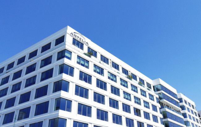 Photo du siège d'Artelia à Saint-Ouen